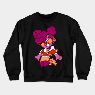 April Lesbian Flag ROTTMNT Crewneck Sweatshirt